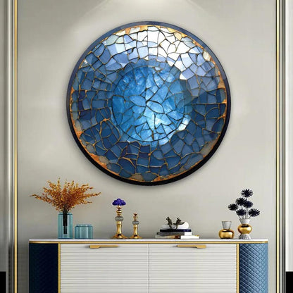 Mosaic Glass Wall Art - LUXARTDECO