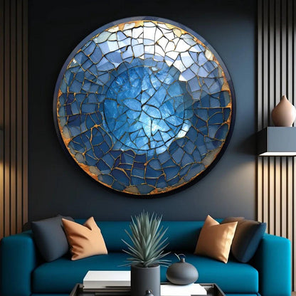 Mosaic Glass Wall Art - LUXARTDECO