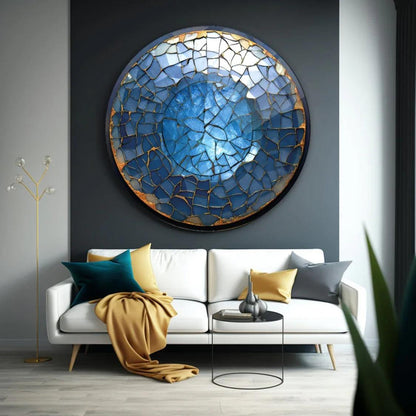 Mosaic Glass Wall Art - LUXARTDECO