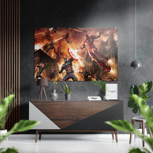 Brushed Aluminium Dibond Wall Art