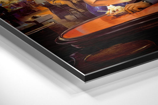 Brushed Aluminium Dibond Wall Art