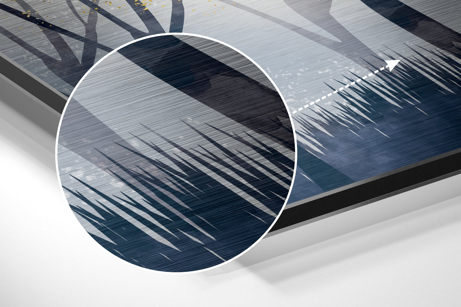 Brushed Aluminium Dibond Wall Art