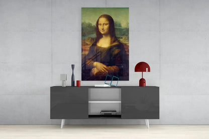 Mona Lisa Glass Wall Art - LUXARTDECO
