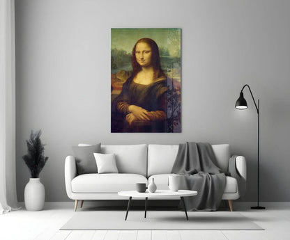 Mona Lisa Glass Wall Art - LUXARTDECO