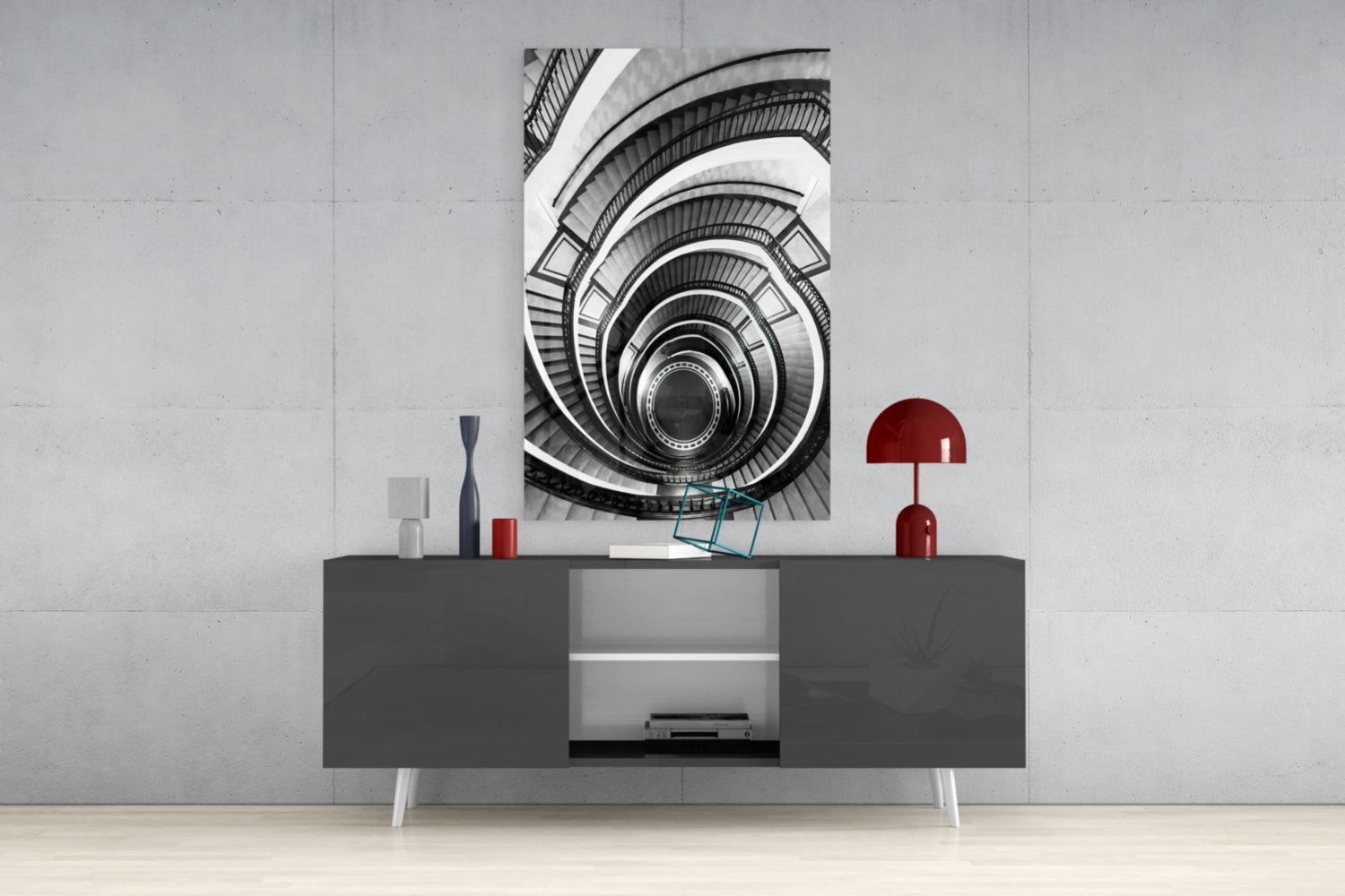 Loop Glass Wall Art