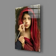 Portrait Glass Wall Art - LUXARTDECO