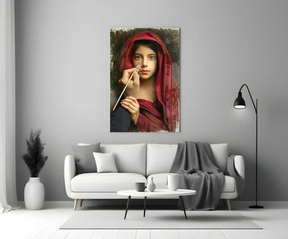Portrait Glass Wall Art - LUXARTDECO