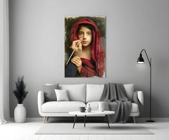 Portrait Glass Wall Art - LUXARTDECO