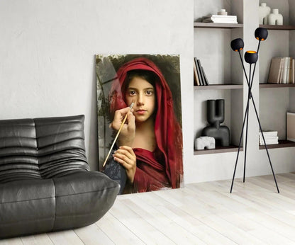 Portrait Glass Wall Art - LUXARTDECO