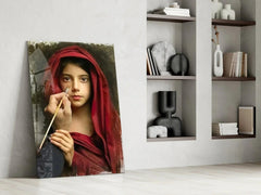 Portrait Glass Wall Art - LUXARTDECO
