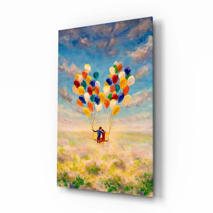 Love Glass Wall Art - LUXARTDECO