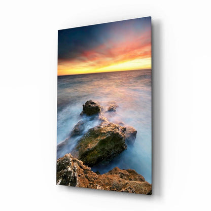 Sunset Glass Wall Art - LUXARTDECO