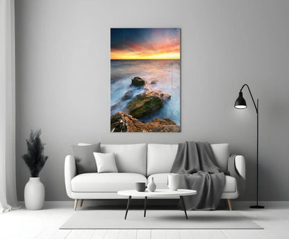 Sunset Glass Wall Art - LUXARTDECO