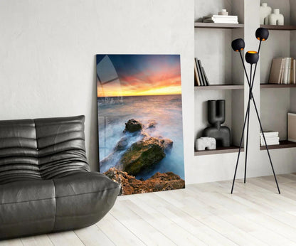 Sunset Glass Wall Art - LUXARTDECO