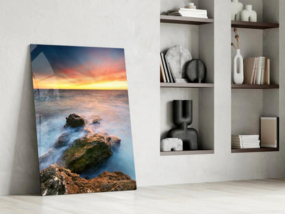 Sunset Glass Wall Art - LUXARTDECO