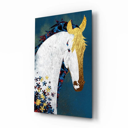 Horse Glass Wall Art - LUXARTDECO