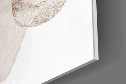 Abstract Shapes Glass Wall Art - LUXARTDECO