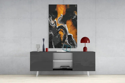 Abstract Glass Wall Art - LUXARTDECO