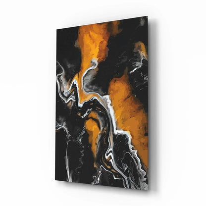 Abstract Glass Wall Art - LUXARTDECO