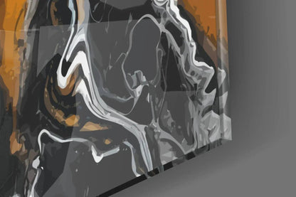 Abstract Glass Wall Art - LUXARTDECO