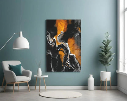 Abstract Glass Wall Art - LUXARTDECO