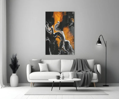 Abstract Glass Wall Art - LUXARTDECO