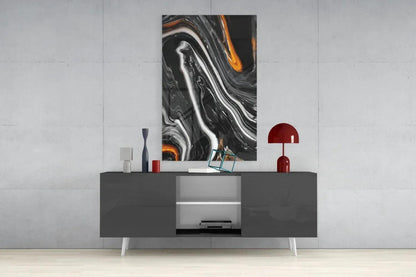 Abstract Glass Wall Art - LUXARTDECO