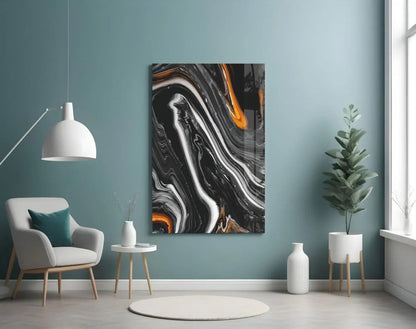 Abstract Glass Wall Art - LUXARTDECO