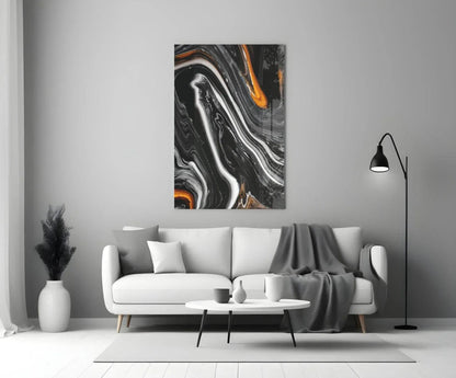 Abstract Glass Wall Art - LUXARTDECO