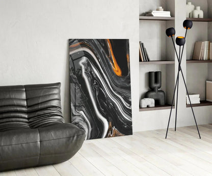 Abstract Glass Wall Art - LUXARTDECO