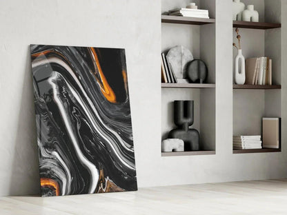 Abstract Glass Wall Art - LUXARTDECO
