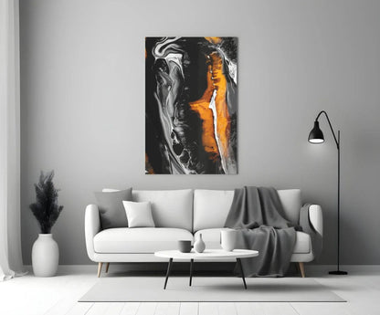 Abstract Glass Wall Art - LUXARTDECO