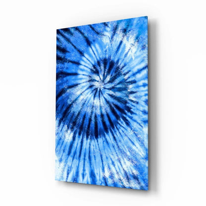 Blue Mosaic Glass Wall Art - LUXARTDECO