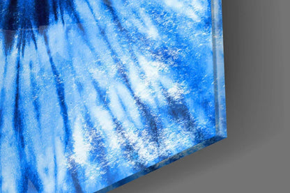Blue Mosaic Glass Wall Art - LUXARTDECO