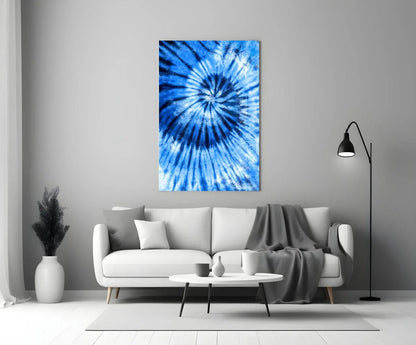Blue Mosaic Glass Wall Art - LUXARTDECO