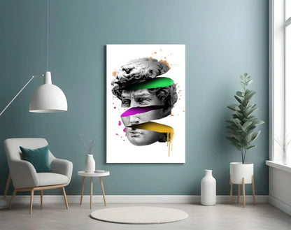 Sculpture Glass Wall Art - LUXARTDECO