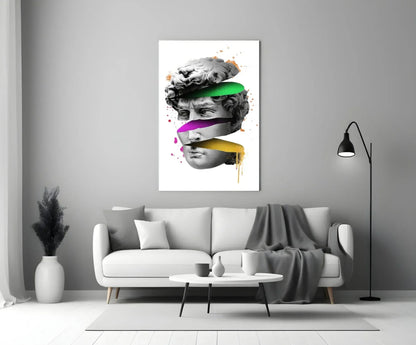 Sculpture Glass Wall Art - LUXARTDECO