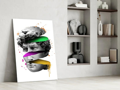 Sculpture Glass Wall Art - LUXARTDECO