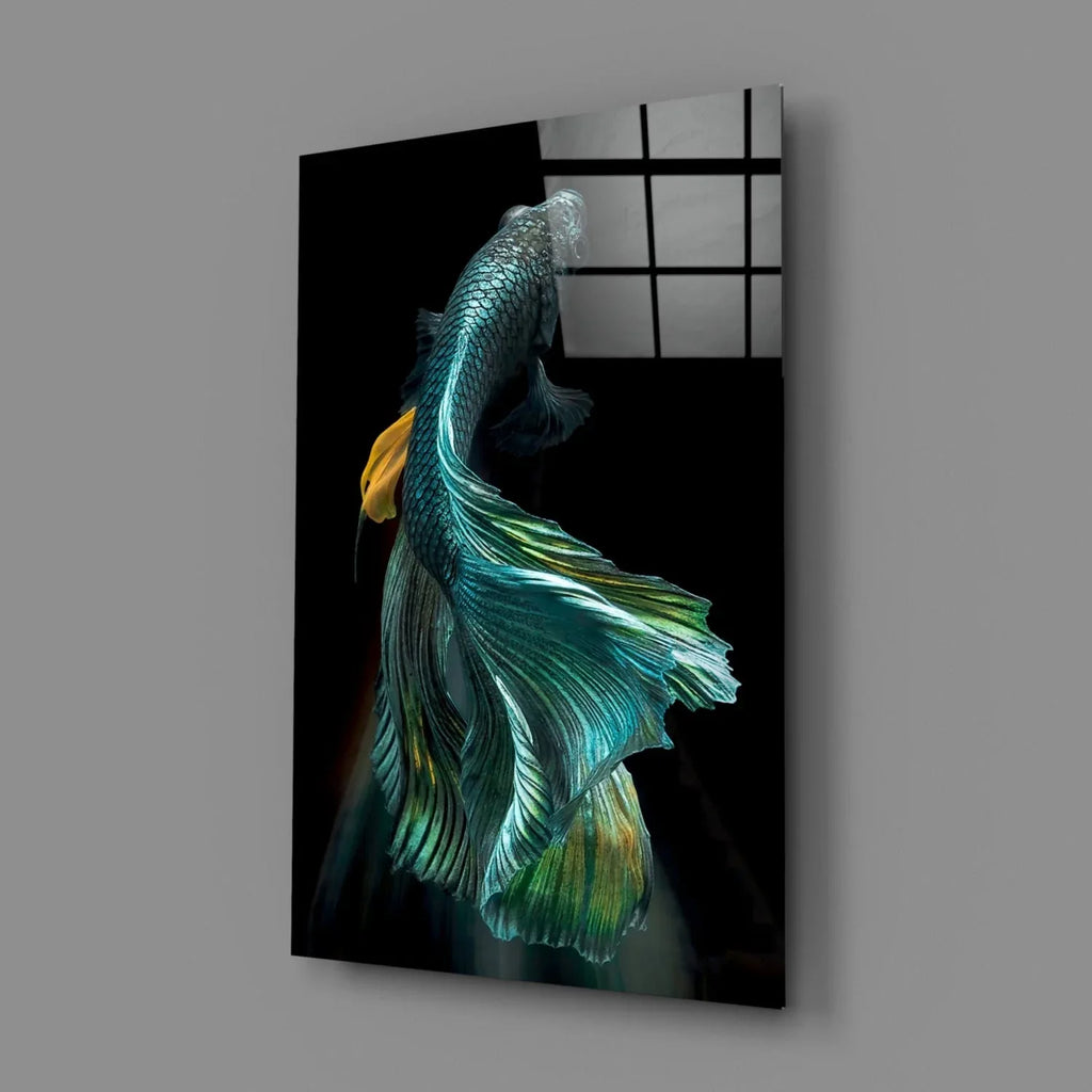 Fish Glass Wall Art - LUXARTDECO