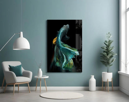 Fish Glass Wall Art - LUXARTDECO