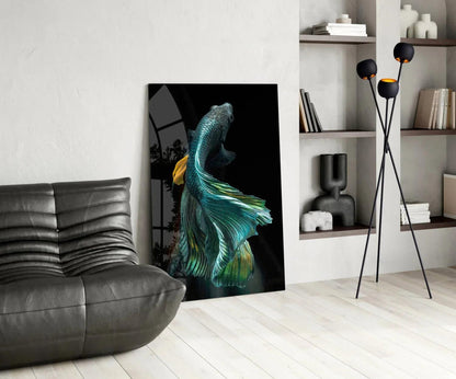 Fish Glass Wall Art - LUXARTDECO