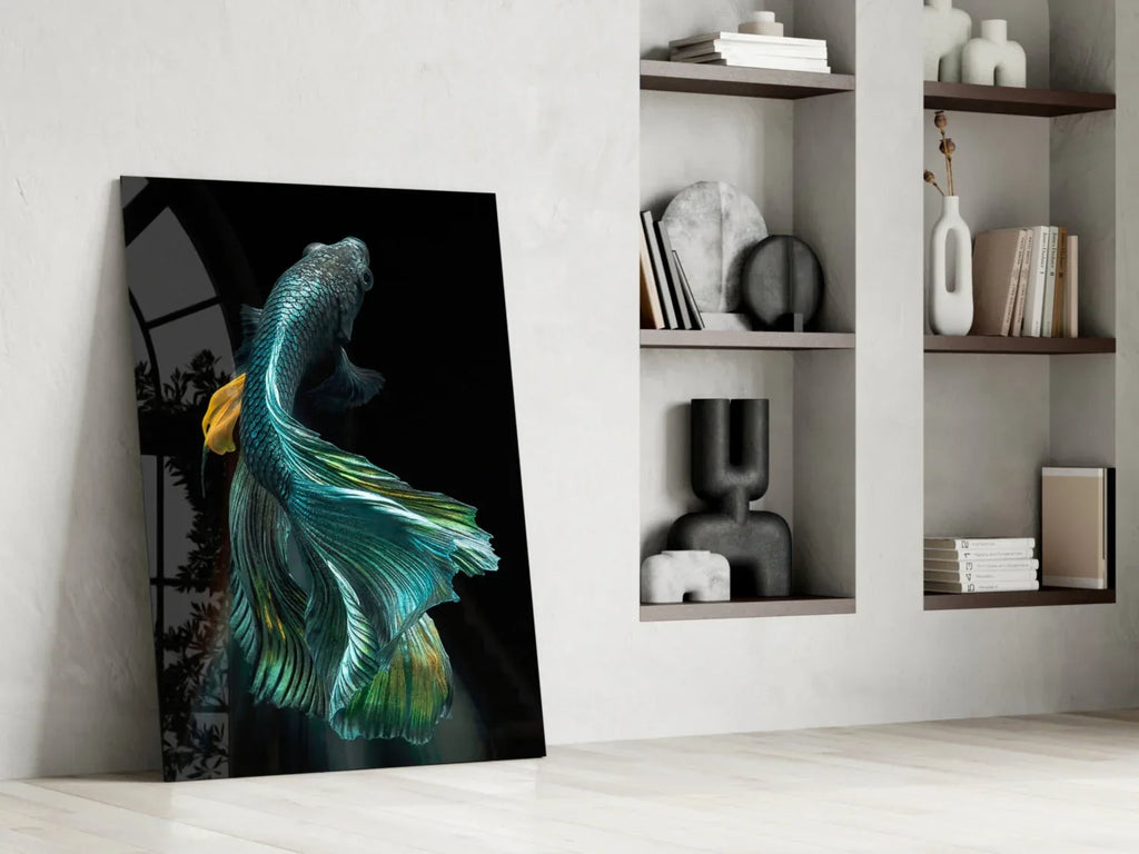 Fish Glass Wall Art - LUXARTDECO