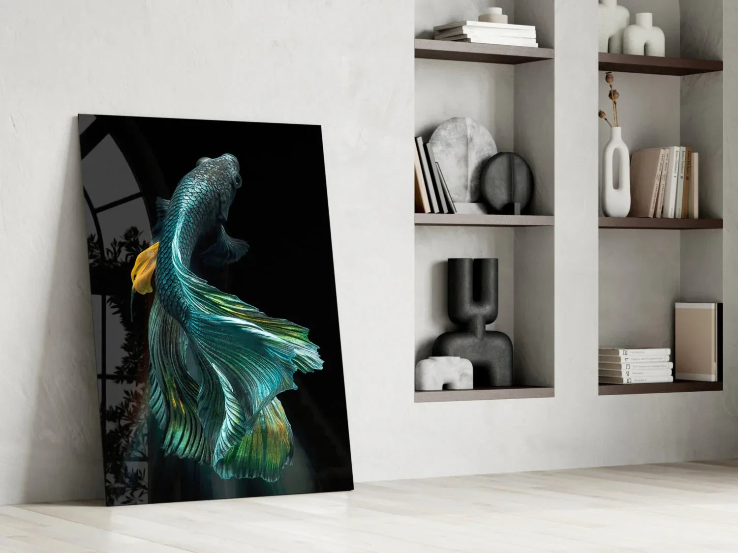Fish Glass Wall Art - LUXARTDECO