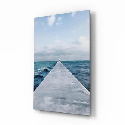 Dock Glass Wall Art - LUXARTDECO