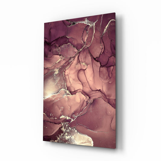 Abstract Depth Glass Wall Art