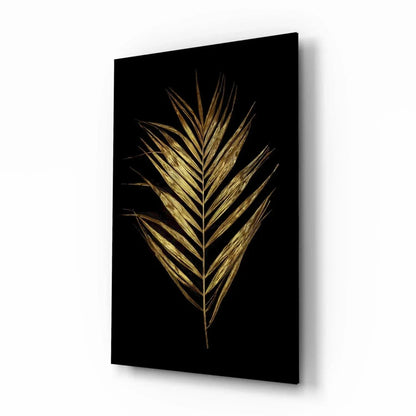 Feather Glass Wall Art - LUXARTDECO