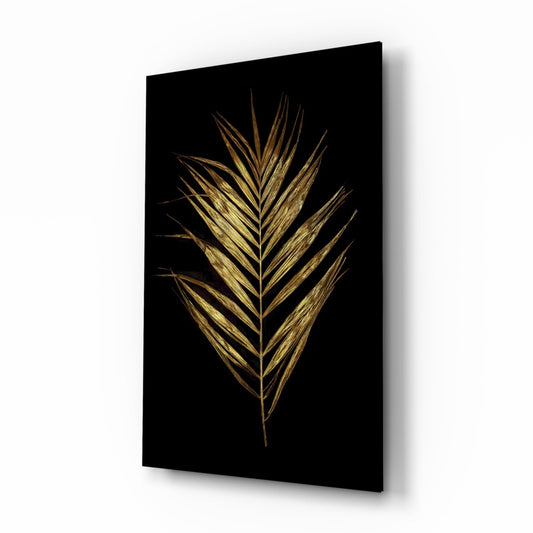 Feather Glass Wall Art