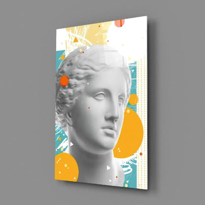 Sculpture Glass Wall Art - LUXARTDECO