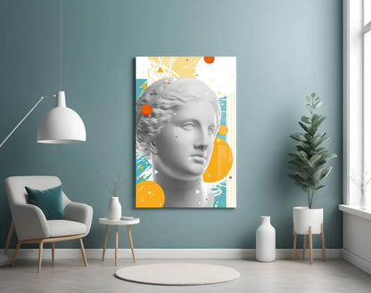 Sculpture Glass Wall Art - LUXARTDECO