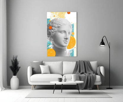 Sculpture Glass Wall Art - LUXARTDECO